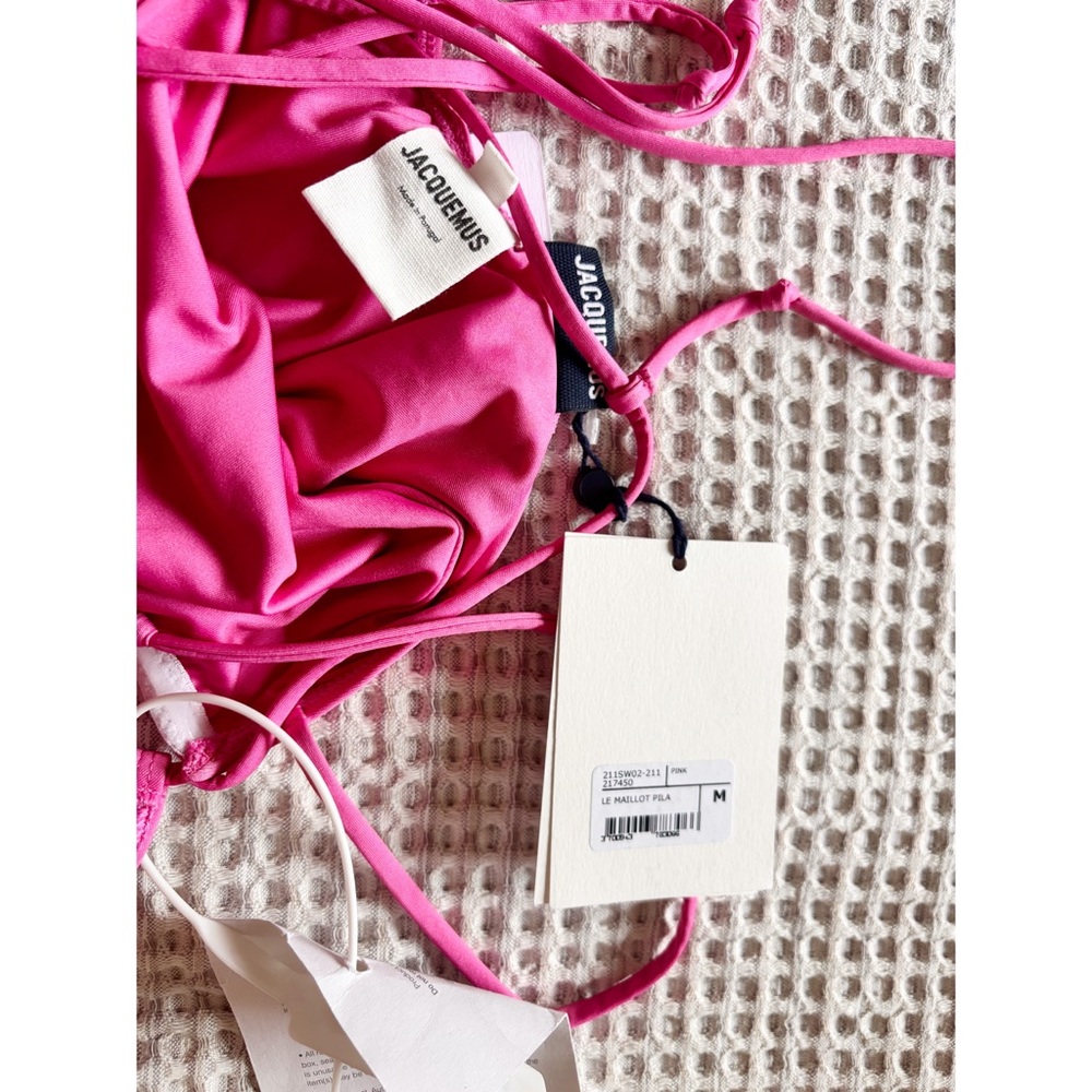 Jacquemus Pink One Piece Swimsuit - Picture 4 of 4